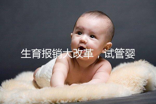 生育報銷大改革，試管嬰兒等輔助生殖費用能納入醫保嗎