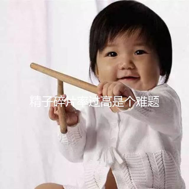 精子碎片率過高是個(gè)難題，改善質(zhì)量只靠勃銳精可不行