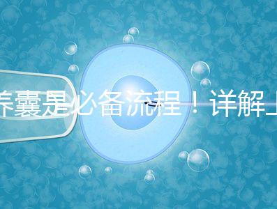 養(yǎng)囊是必備流程!詳解上海集愛(ài)試管嬰兒全過(guò)程