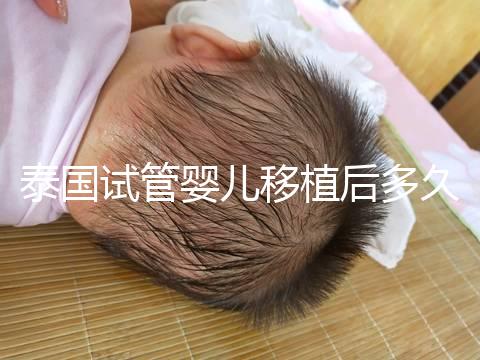 泰國試管嬰兒移植后多久能驗孕？準確時間節點告知！