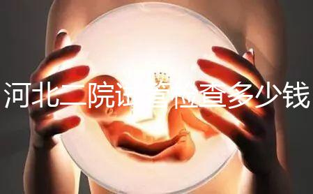 河北二院試管檢查多少錢(qián)公布，項(xiàng)目不同價(jià)格自然有所差異