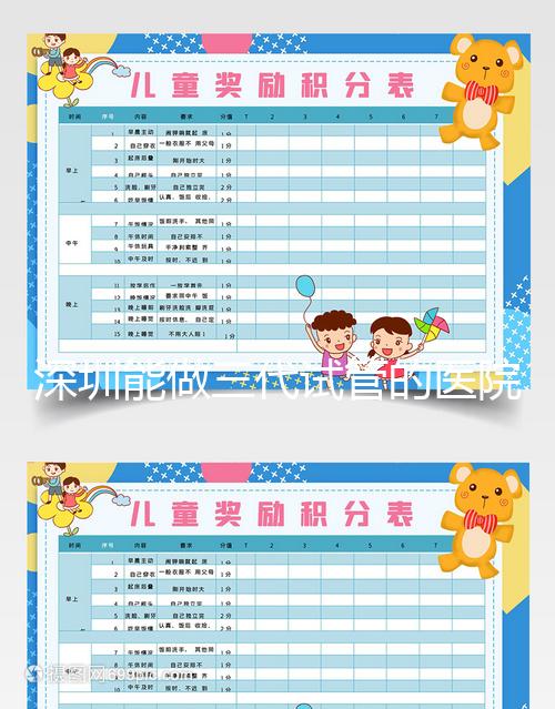 深圳能做三代試管的醫院排名更新,費用可參考!