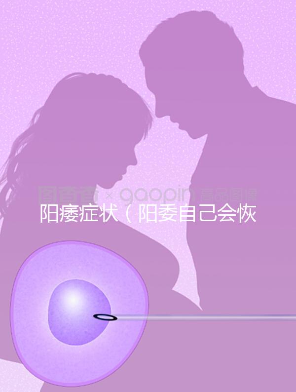 陽痿癥狀(陽委自己會(huì)恢復(fù)嗎)