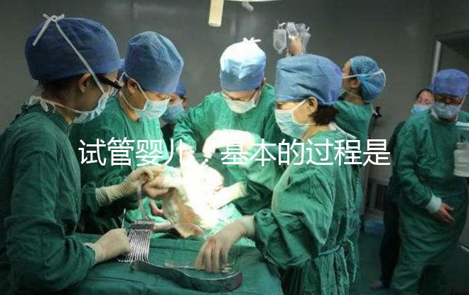 試管嬰兒:基本的過程是怎樣的